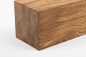 Preview: Glued Laminated beam Squared Timber Wild Oak 120x120 mm Antique Oiled