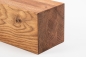 Preview: Glued laminated beam Squared timber Wild oak 80x80 mm Cherry oiled