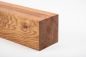 Preview: Glued laminated beam Squared timber Wild oak 80x80 mm Cherry oiled