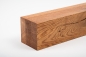 Preview: Glued laminated beam Squared timber Wild oak 80x80 mm Cherry oiled