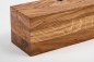 Preview: Glued laminated timber squared timber wild oak 120x120 mm natural oiled