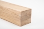 Preview: Glued laminated beam Squared timber Wild oak 80x80 mm white oiled