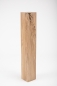 Preview: Glued laminated beam Squared timber Wild oak 160x160 mm white oiled