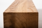 Mobile Preview: Glued laminated beam Squared timber Wild oak 160x160 mm brushed Hard wax oil Natural