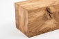 Preview: Glued laminated beam Squared timber Wild oak 120x120 mm brushed Hard wax oil Natural