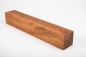 Mobile Preview: Glued laminated beam squared timber wild oak 160x160 mm brushed cherry oiled