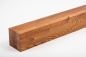 Mobile Preview: Glued laminated beam squared timber wild oak 160x160 mm brushed cherry oiled