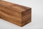 Preview: Glued laminated beam Squared timber Wild oak 120x120 mm brushed natural oiled