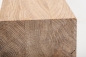 Preview: Glued laminated beam Squared timber Wild oak 160x160 mm brushed white oiled