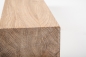 Preview: Glued laminated beam Squared timber Wild oak 80x80 mm brushed white oiled