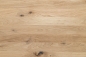 Preview: Massivholzplatte Leimholzplatte 19x1210x1000-1800 mm Eiche Rustikal C/C 19 mm, DL durchgehende Lamellen, schwarz gespachtelt