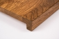 Preview: Stair tread Wild Oak KGZ 26mm Antique Oiled Stair Tread Renovation Step Riser