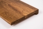 Preview: Stair Tread Oak Wild Oak 20mm KGZ Antique Oiled Renovation Step Riser