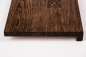 Preview: Window sill Solid Oak 26mm "smoked oak" oiled