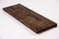 Preview: Window sill Solid Oak with overhang KGZ 20 mm Rustic grade tone smoked oak oiled