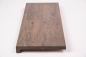 Preview: Window sill Solid Oak with overhang KGZ 20 mm Rustic grade graphite oiled