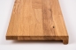 Preview: Stair Tread Oak Wild Oak 20mm KGZ Hard Wax Oil Natural Step  riser