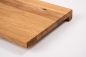 Preview: Window sill Solid Oak Hardwood KGZ 20 mm, Rustic grade hard wax oil nature (colourless)