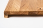 Preview: Solid Oak Hardwood window sill 26 mm, Rustic grade hard wax oil nature