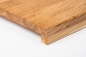 Preview: Solid Oak Hardwood window sill 26 mm, Rustic grade hard wax oil nature