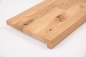 Preview: Window sill Solid Oak Hardwood Country grade 26 mm hard wax oil natural white