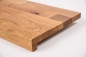 Preview: Window sill Solid Oak Hardwood Country grade 26mm laqued