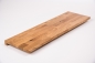 Preview: Stair tread Oak wild oak KGZ 20mm clear lacquered renovation step riser