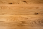 Preview: Stair tread Solid Oak Hardwood  with overhang, 20 mm, Rustic grade, lacquered