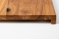 Preview: Treppenstufe Fensterbank Regalbrett Eiche Wildeiche DL, 26x290x900 mm, naturgeölt, Anleimer 26 mm