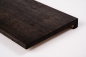 Preview: Stair Tread Oak Wild Oak KGZ 26mm Black Oiled Renovation  riser