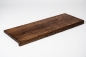 Preview: Stair tread Wild oak DL 26mm Walnut oiled Renovation step riser