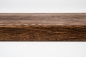 Preview: Window sill Solid Oak with overhang, 20 mm, Rustic grade, walnut oiled
