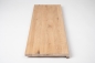 Preview: Window sill Solid Oak Country grade 26 mm white oiled