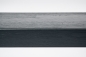 Preview: Window sill Solid Oak 26 mm brushed lacquered gray with RAL7016
