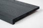 Preview: Window sill Oak Country 26mm brushed, anthracite grey lacquered RAL7016