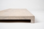 Preview: Stair steps anti-slip oak DL 20mm brushed, white oiled with rubber lip