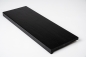 Preview: Window sill Wild oak KGZ 20mm brushed black lacquered RAL9011