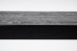 Preview: Window sill Solid Oak 26 mm brushed lacquered black with RAL9011