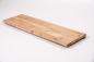 Preview: Window sill Solid Oak Hardwood KGZ 20 mm, Rustic grade brushed unfinished