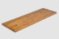 Preview: Wall shelf Solid Oak Hardwood shelf 20 mm, Rustic grade, Antic oiled