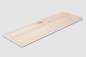 Preview: Wall shelf wild oak DL 20mm brushed limed white oiled