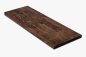 Preview: Wall Shelf Oak Select Natur A/B 26 mm, finger joint lamella, "smoked oak" oiled