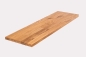 Preview: Wall Shelf Oak Select Natur A/B 26 mm, finger joint lamella, hard wax oil Natur (colourless)