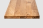 Preview: Wall shelf Solid Oak Hardwood 20 mm, Rustic grade, hard wax oil natural