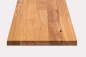 Preview: Wall Shelf Oak Select Natur A/B 26 mm, finger joint lamella, hard wax oil Natur (colourless)