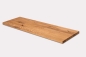 Preview: Wall Shelf Oak Select Natur A/B 26 mm, finger joint lamella, hard wax oil Natur (colourless)