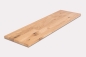Preview: Wall Shelf Wild Oak KGZ 20mm Hard Wax Oil Natural White Shelf Board