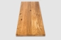 Preview: Wall shelf Solid Oak Hardwood shelf, 20 mm, Rustic grade, lacquered