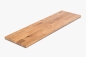 Preview: Windowsill Oak Select Natur A/B 26 mm, finger joint lamella, lacquered
