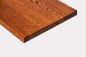 Preview: Windowsill Oak Select Natur A/B 26 mm, finger joint lamella, cherry oiled